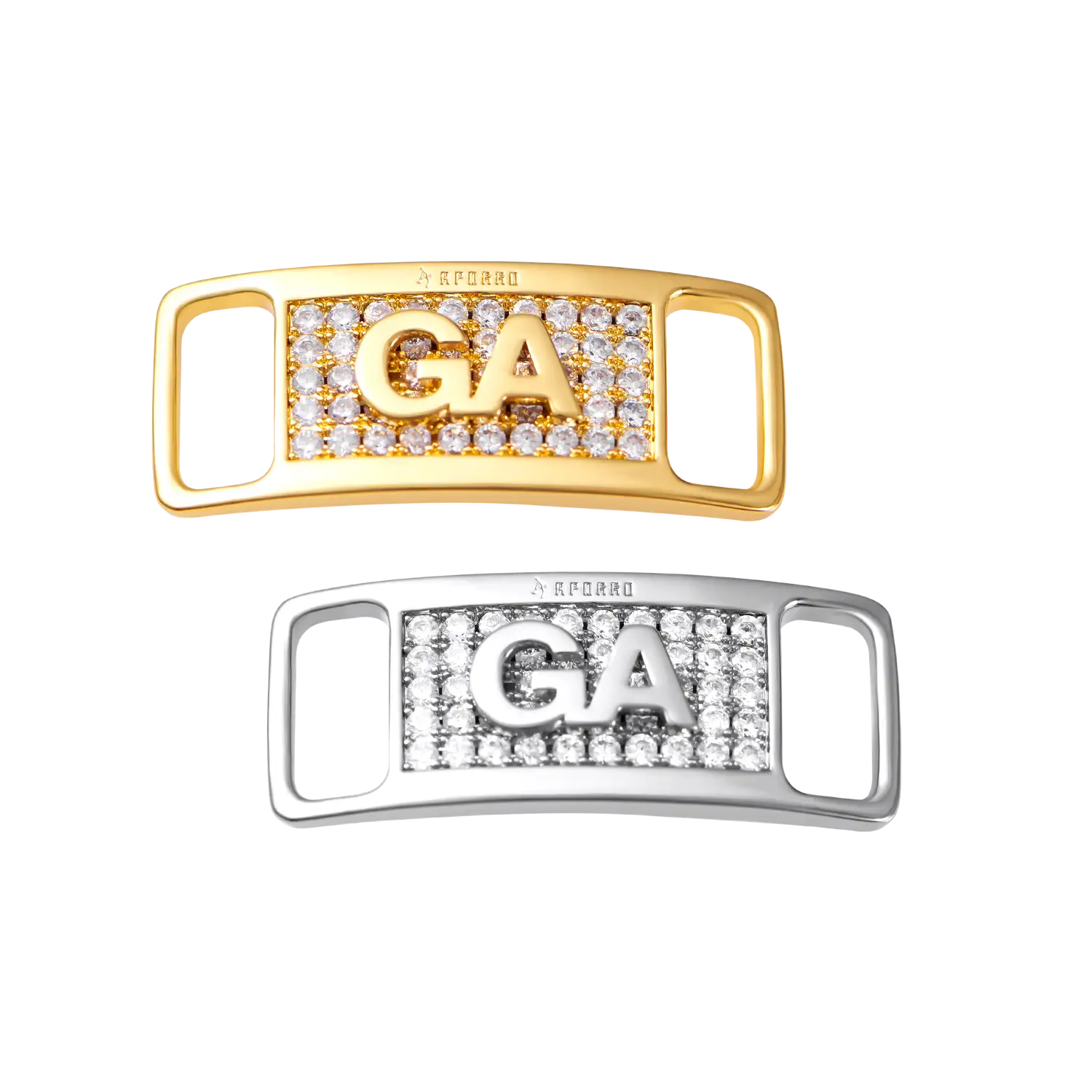 Iced Out Georgia "GA" Lace Lock