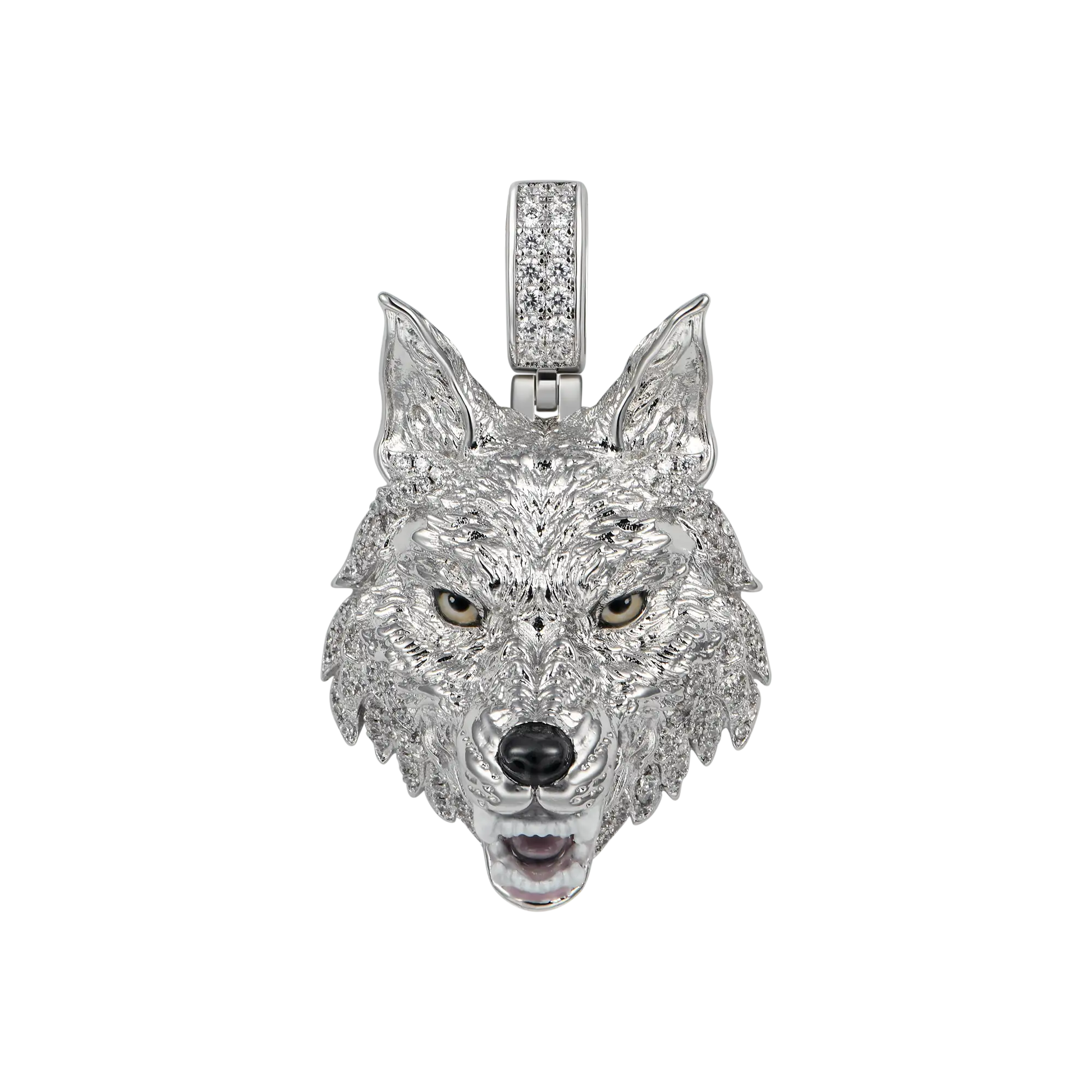 Fearless Wolf Pendant