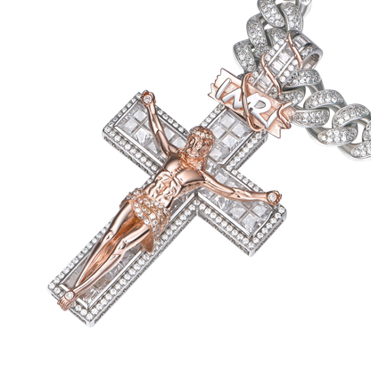 Crucifixion of Jesus Pendant - Large