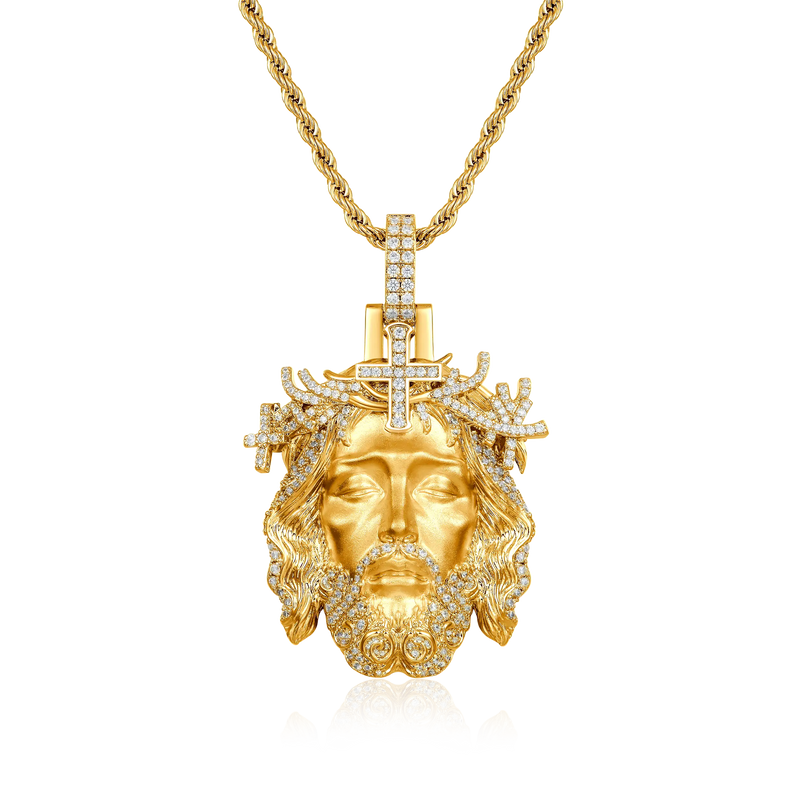 Jesus Piece Iced Pendant - APORRO