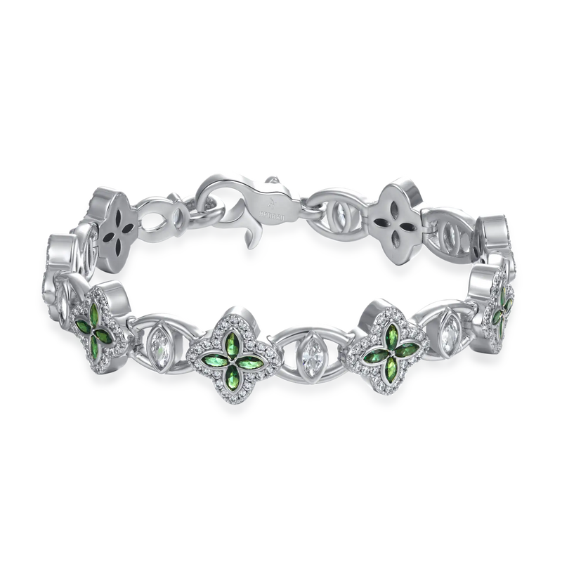 Iced Clover Blessing Bracelet - APORRO