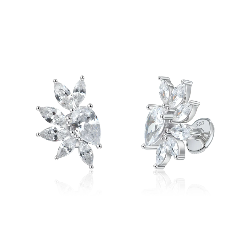 Mix Cut Flower Earring - APORRO