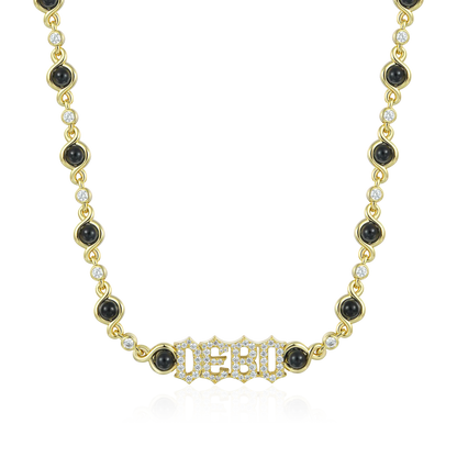 Yellow Gold_Black Pearl