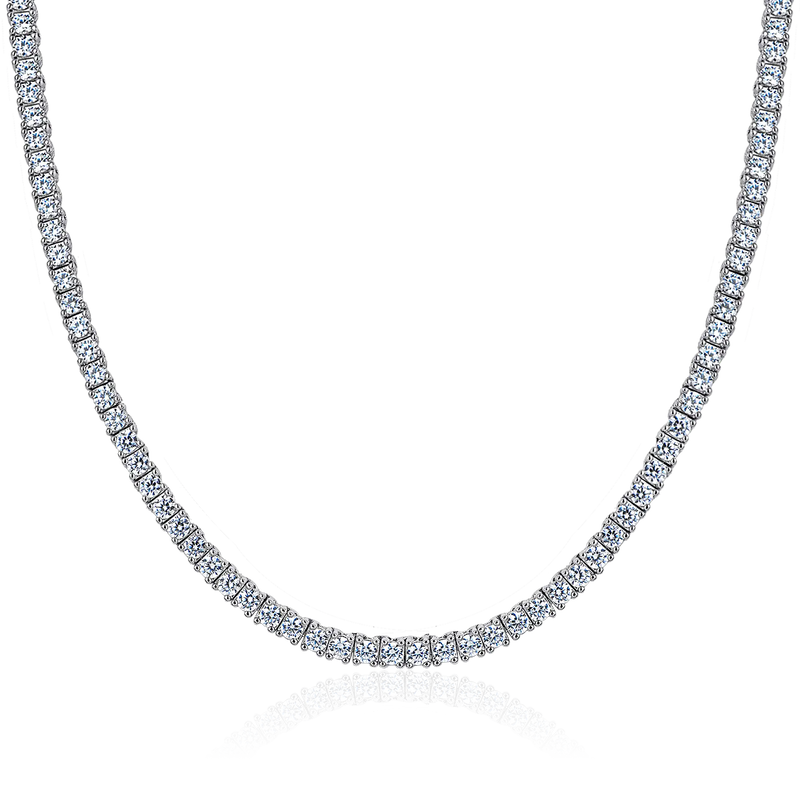 3mm Iced Tennis Chain for Men & Women - Moissanite Choker - APORRO