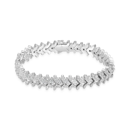 Iced Spine Bracelet - 12mm