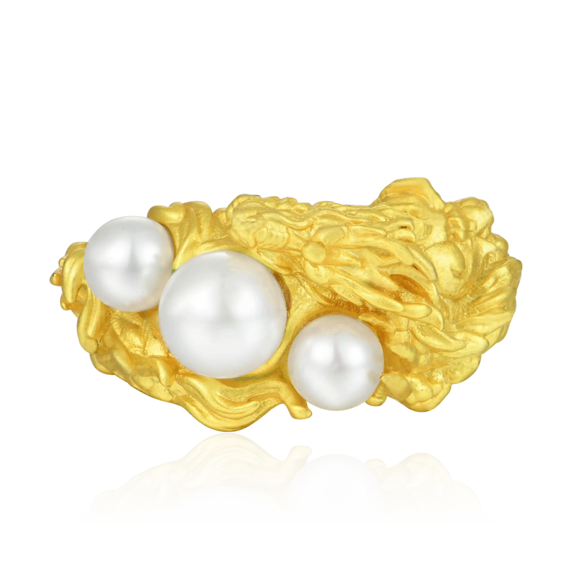 WONG Dragon Pearl Ring - APORRO