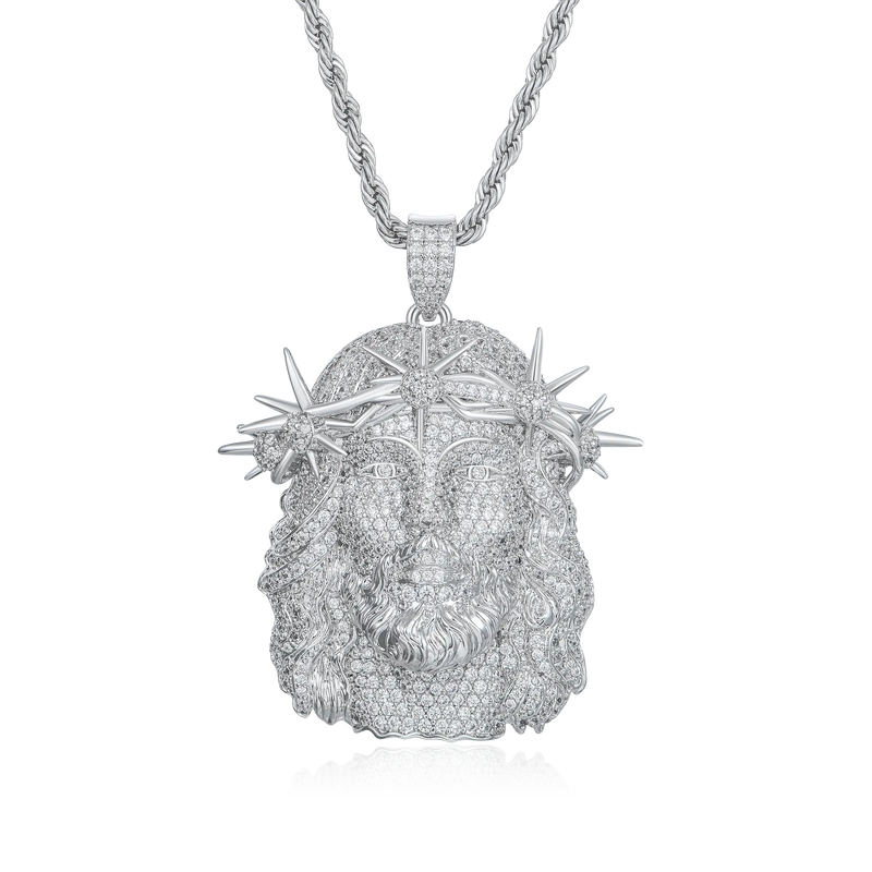 Jesus Piece Iced Pendant - APORRO