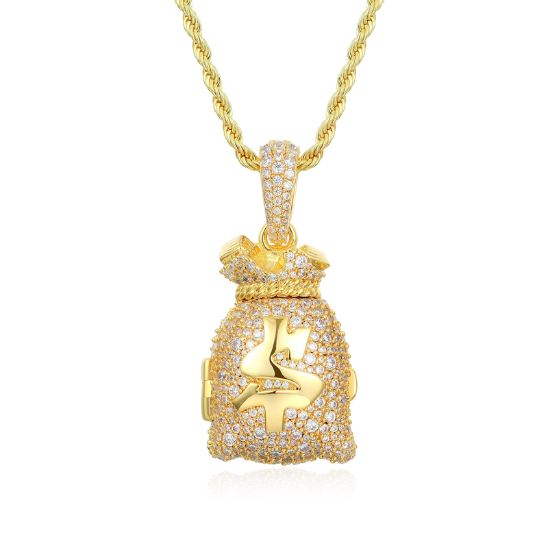 Closable Dollar Money Pocket Pendant - APORRO