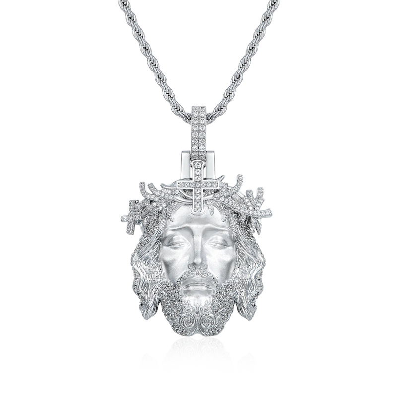 Jesus Piece Iced Pendant - APORRO