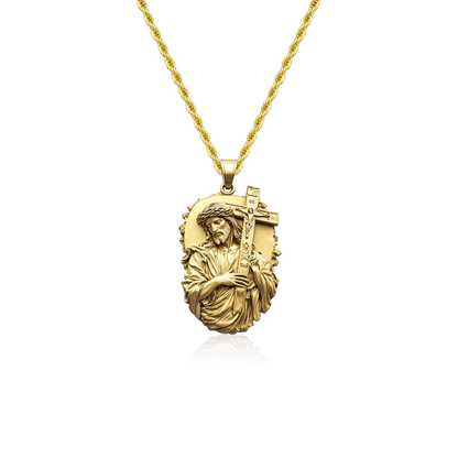 Sacred Grace Jesus Pendant