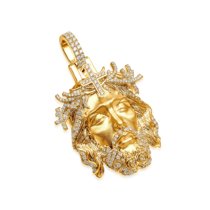 Jesus Piece Iced Pendant - APORRO