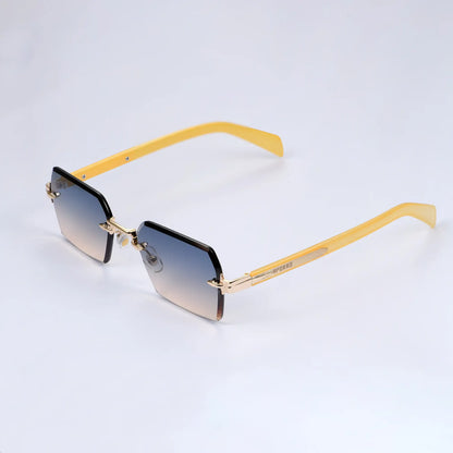 APORRO Gradient Rimless Sunglasses