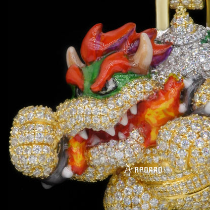 APORRO Premium 3D Bowser Pendant Custom Design Deposit