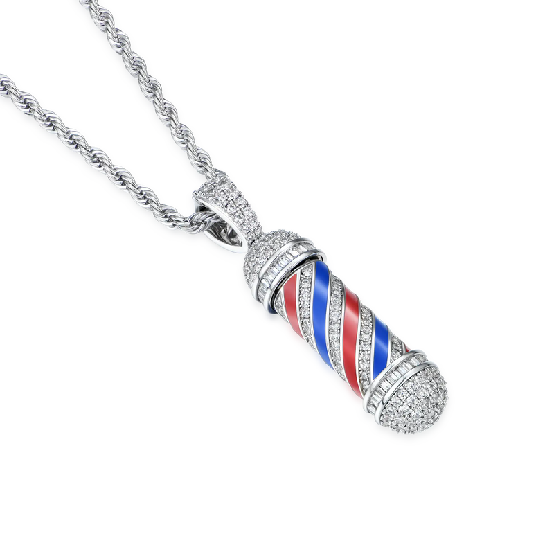 Rotating Barber's Pole Pendant - APORRO