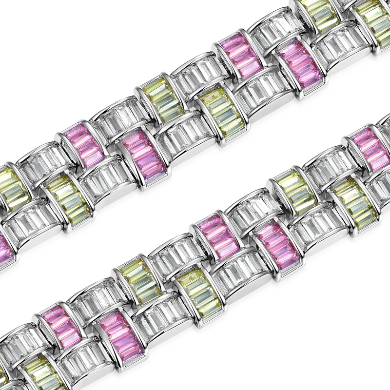 LaFlare Woven Baguetty Bracelet - 15mm - APORRO