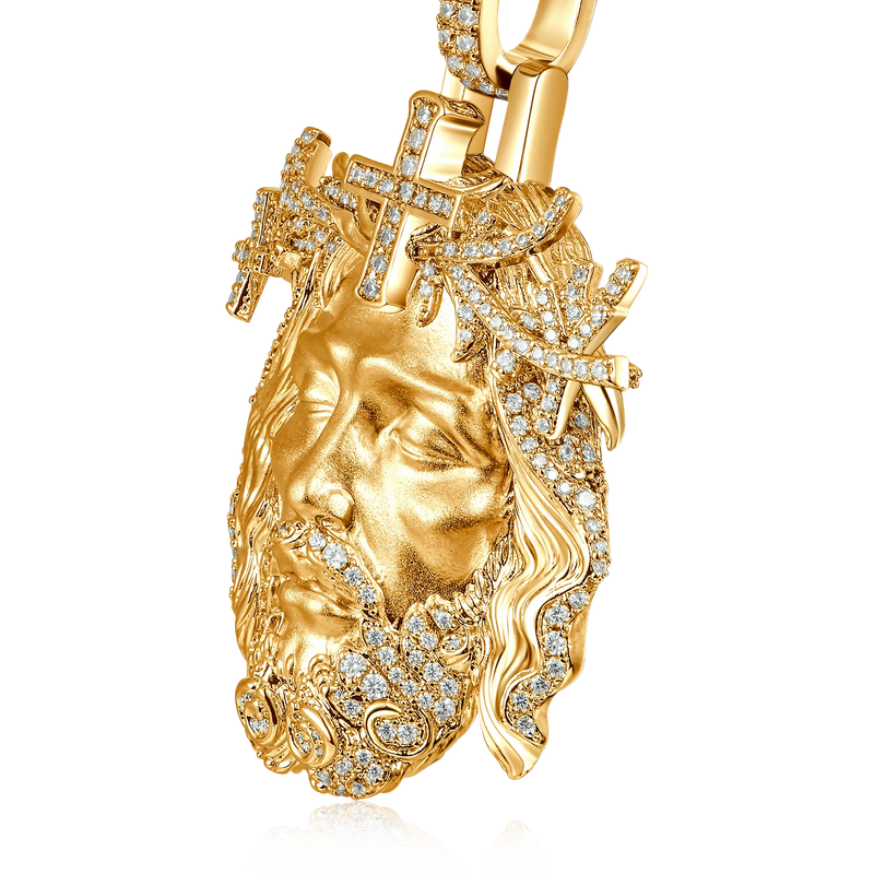 Jesus Piece Iced Pendant - APORRO