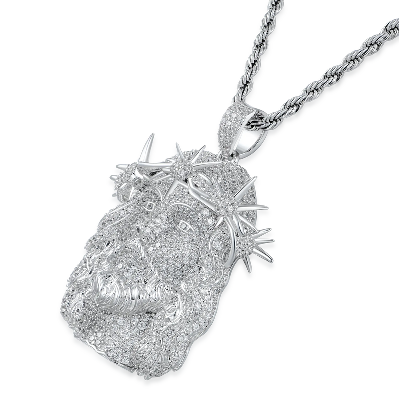 Jesus Piece Iced Pendant - APORRO