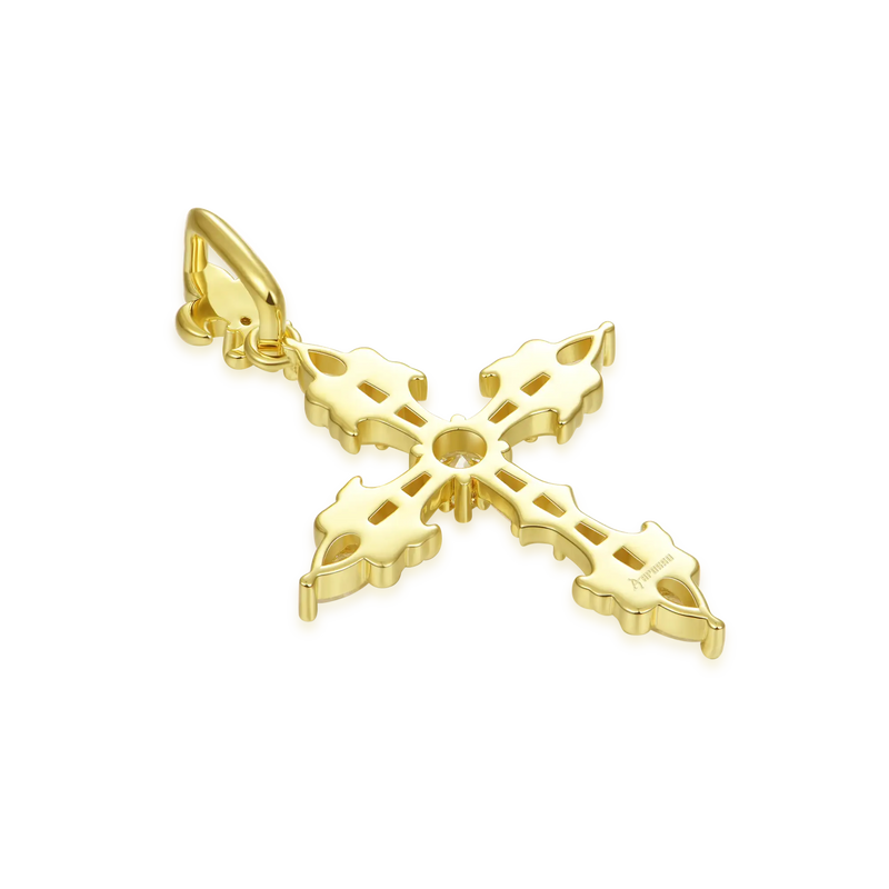 Fleur De Lis Cross Pendant - APORRO