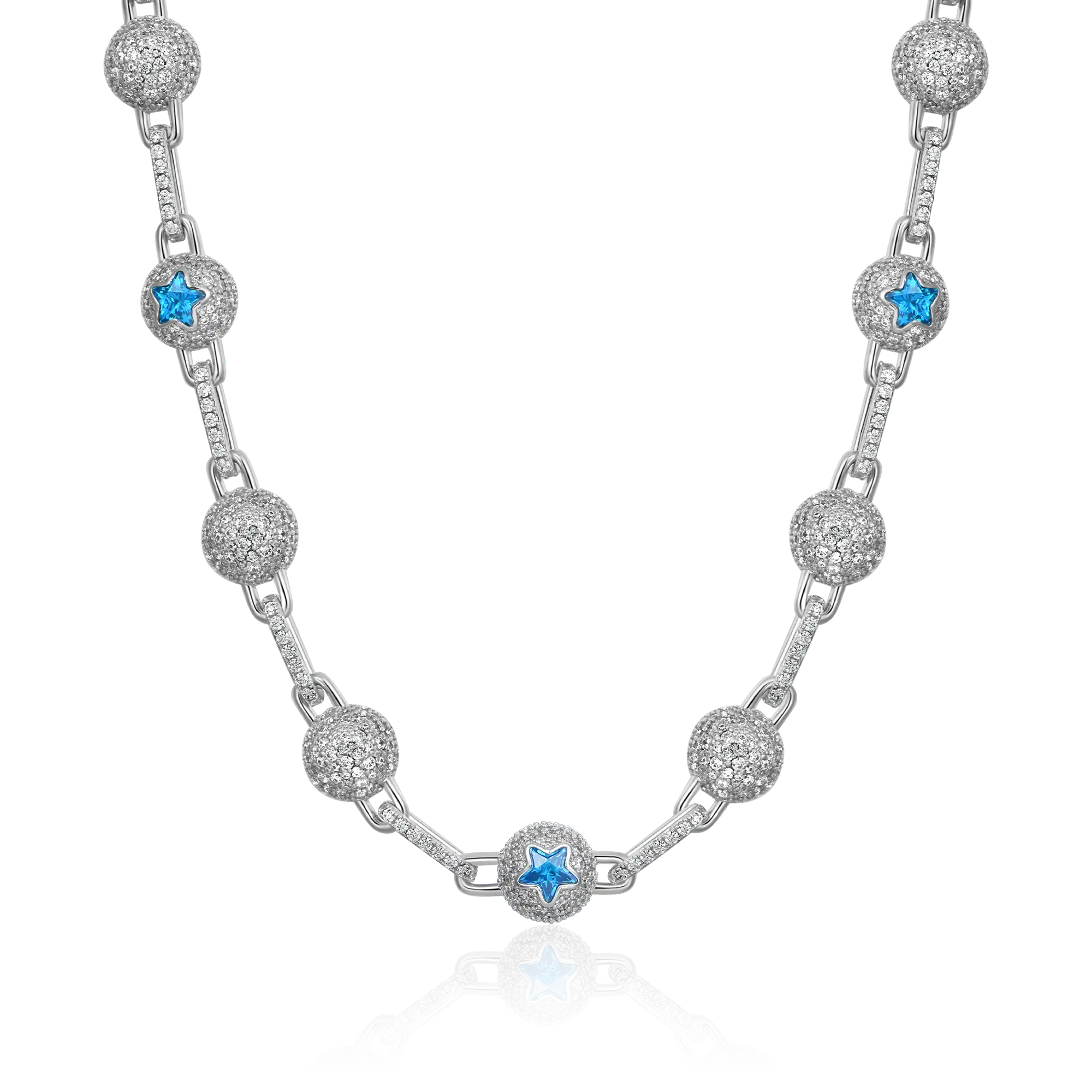 LaFlare Iced Ball Chain - 12mm