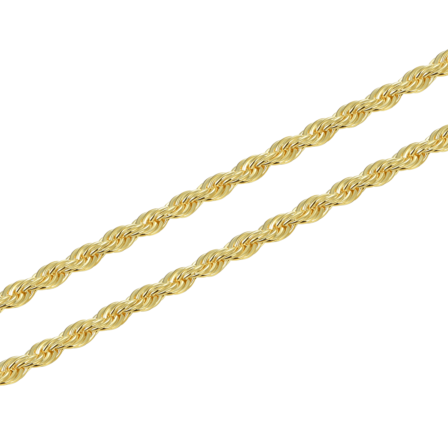 Rope Chain Set - Yellow Gold