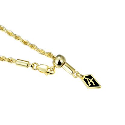 Women's Rope Chain - Yellow Gold