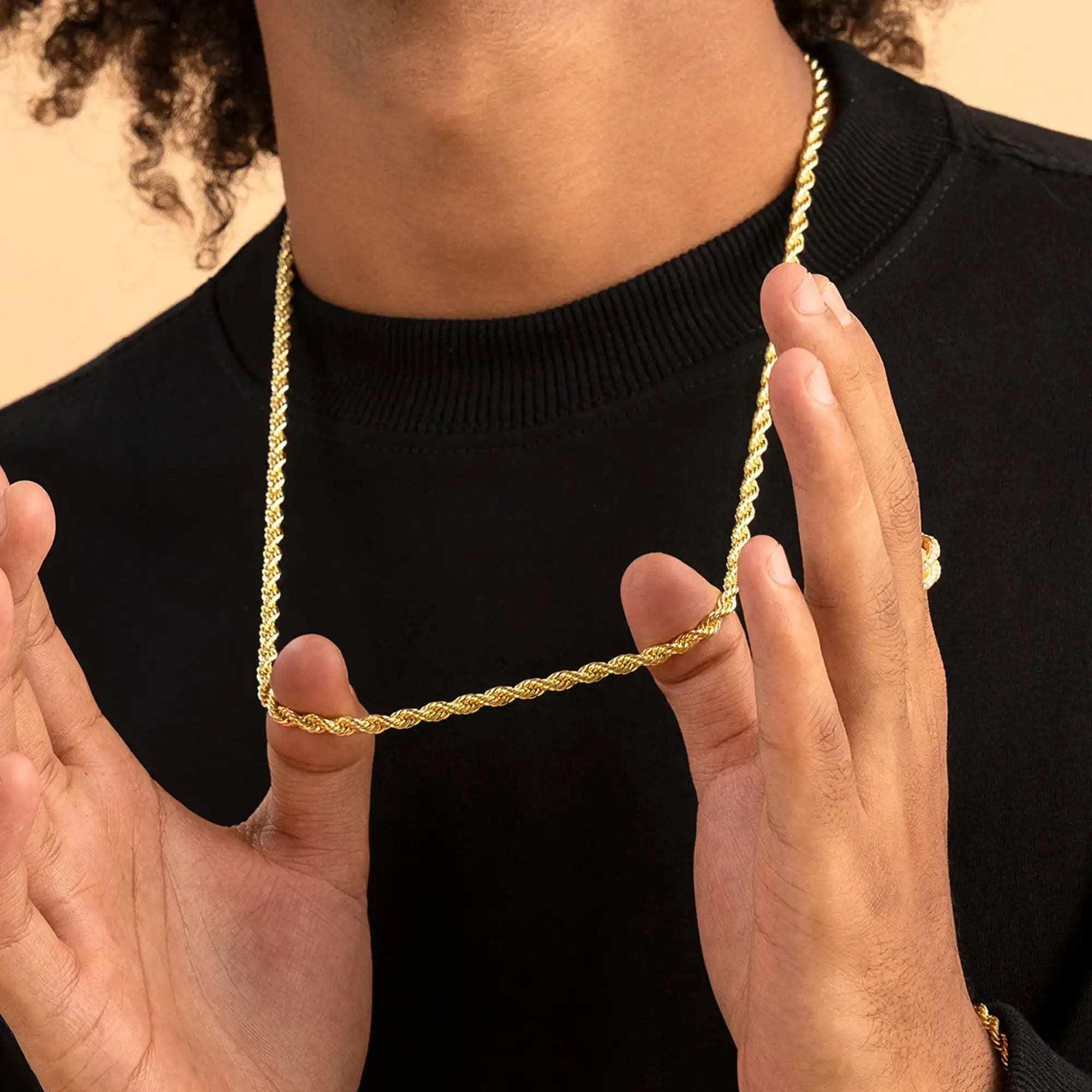 Rope Chain - Yellow Gold