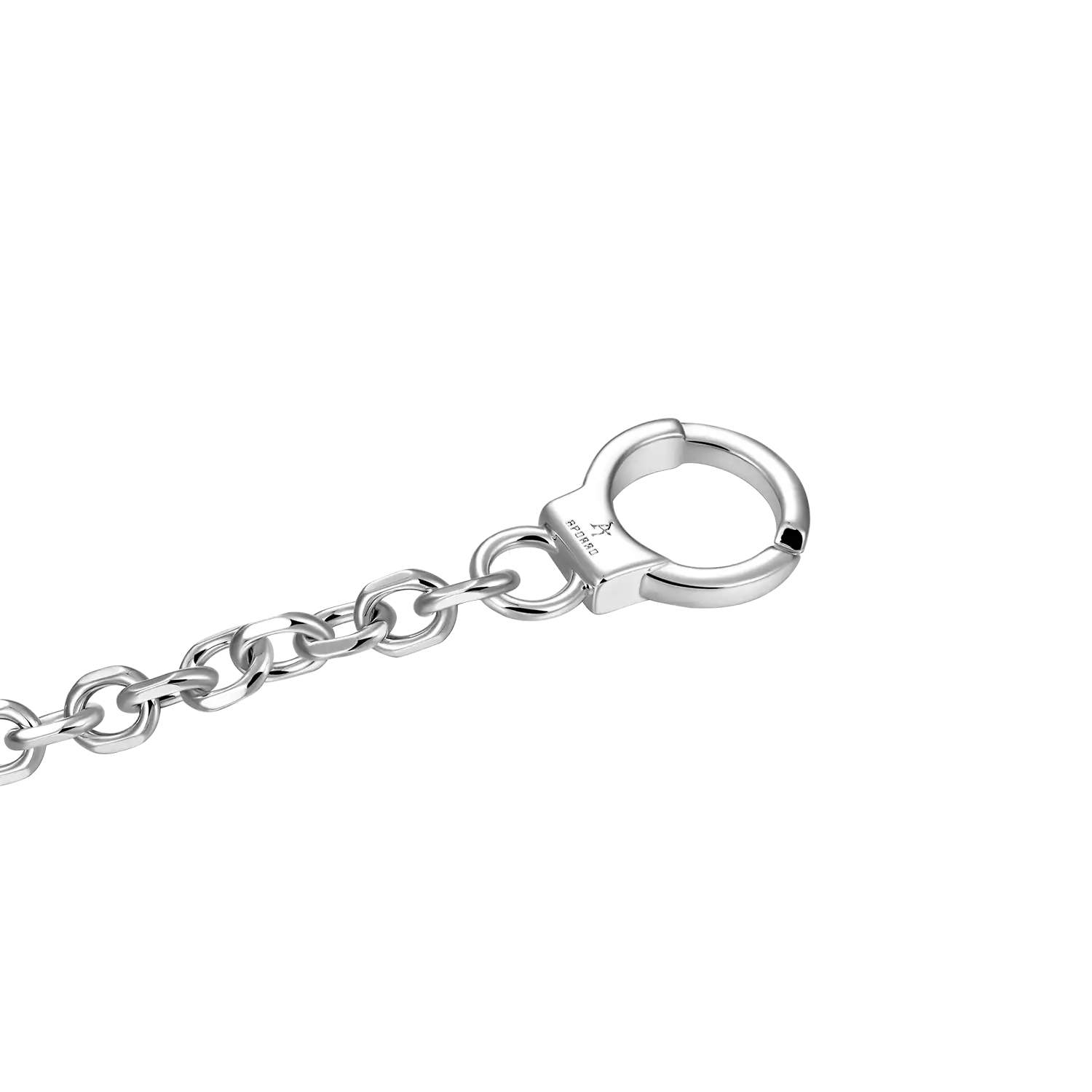 18" Detachable Handcuffs Buckle Necklace - 5mm