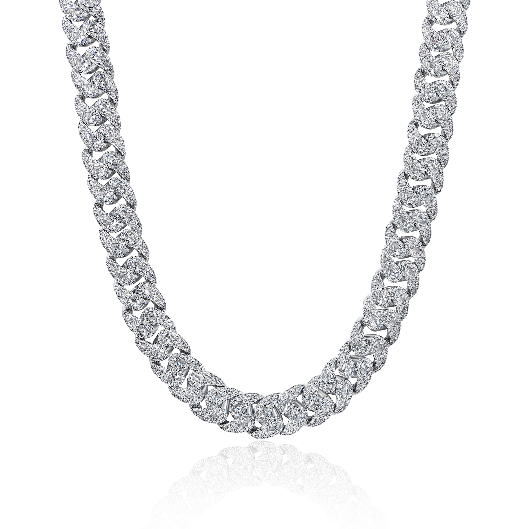 Paisley Cuban Link Chain - 15mm