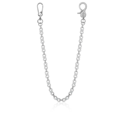 Moissanite Infinity Bloom Chain & Wallet Chain