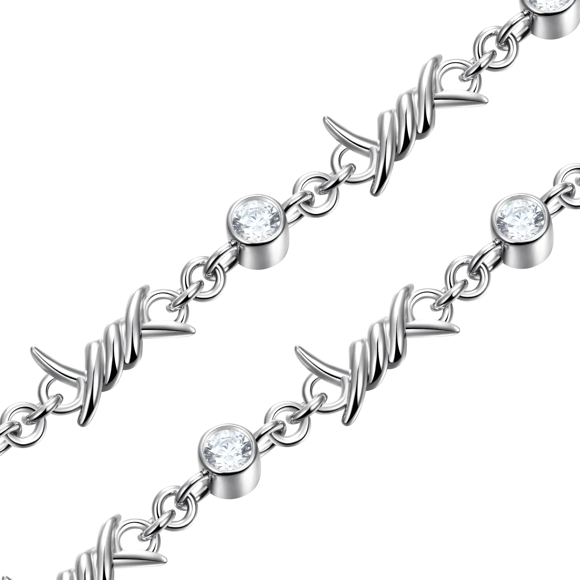 Thorned Brilliance Chain & Wallet Chain