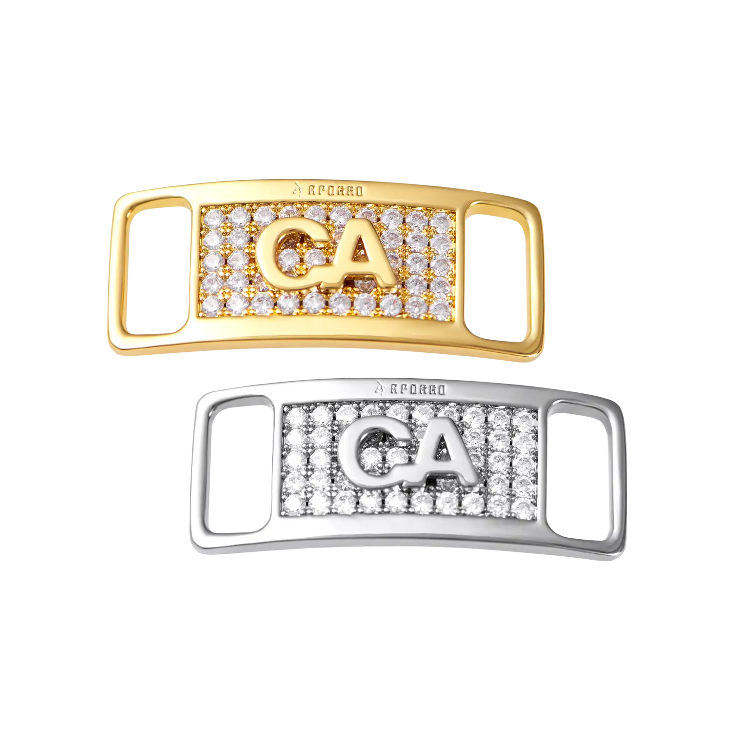 Iced Out California "CA" Lace Lock