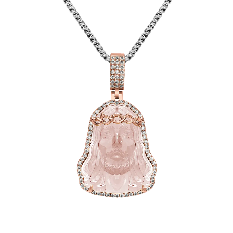 Arcenciel Gospel Jesus Pendant - Transparent White - APORRO