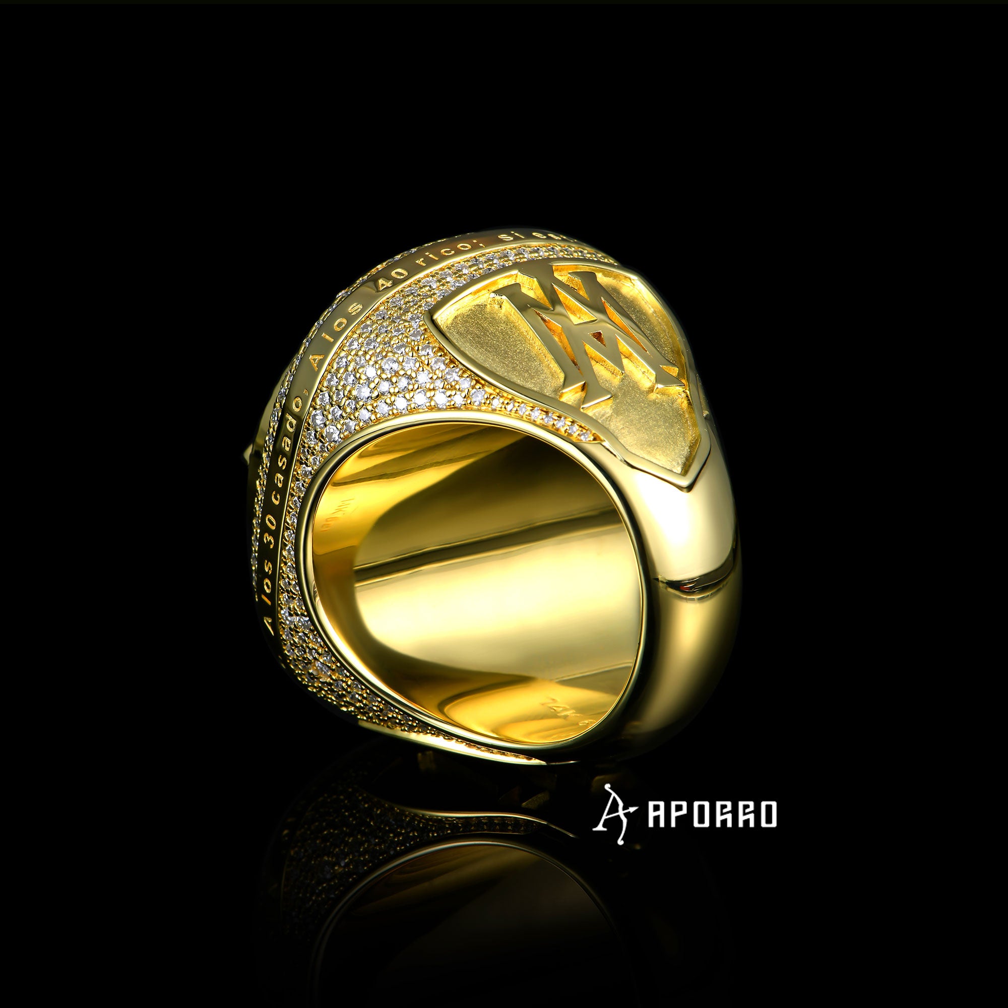 APORRO Premium Custom Champion Ring Custom Design Deposit