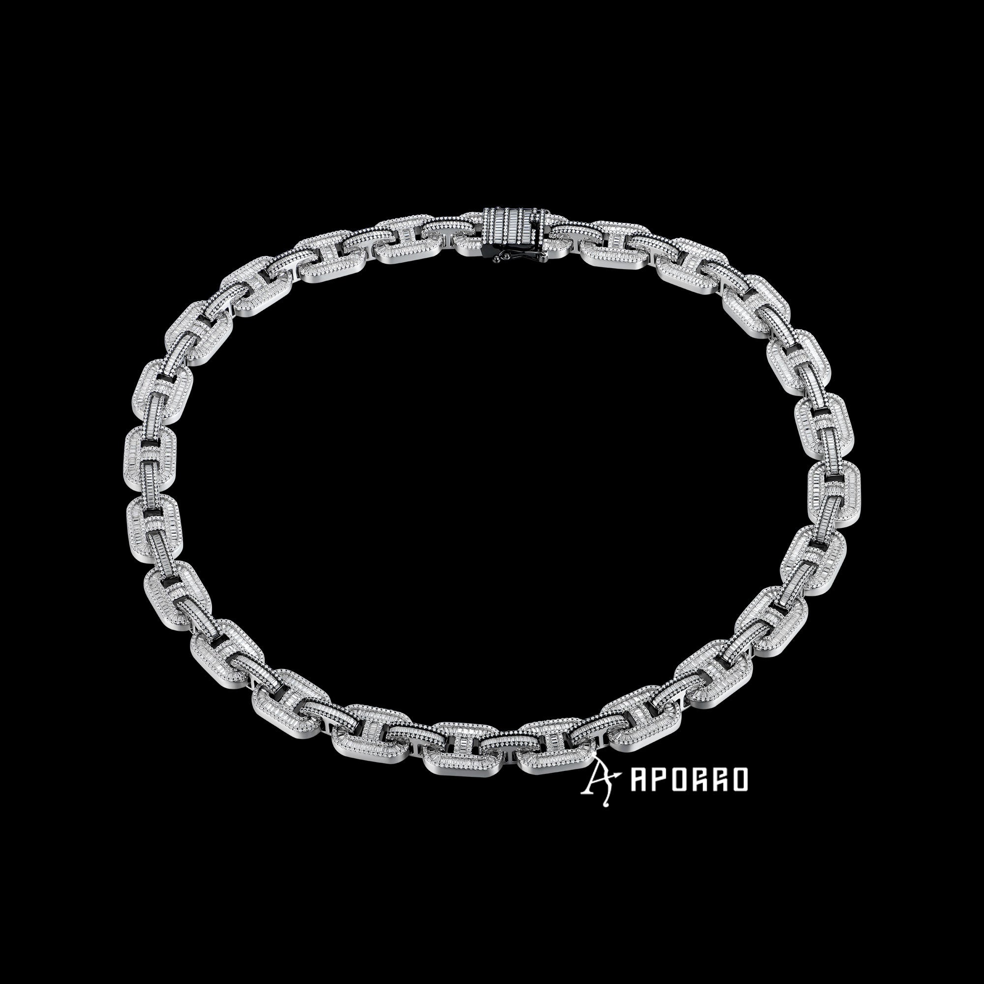 APORRO Premium G-link Baguette chain Custom Design Deposit