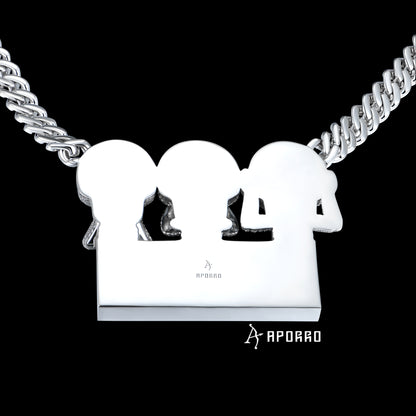 APORRO Premium Skulls Necklace Custom Design Deposit