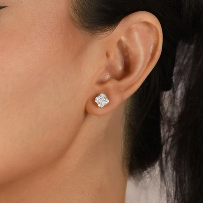 Blossom Cut Stud Earrings