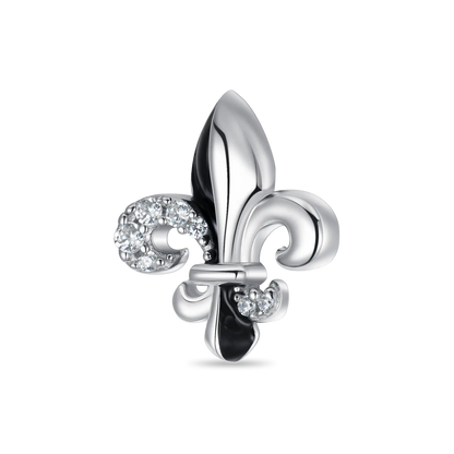 Fleur de lis Stud Earring