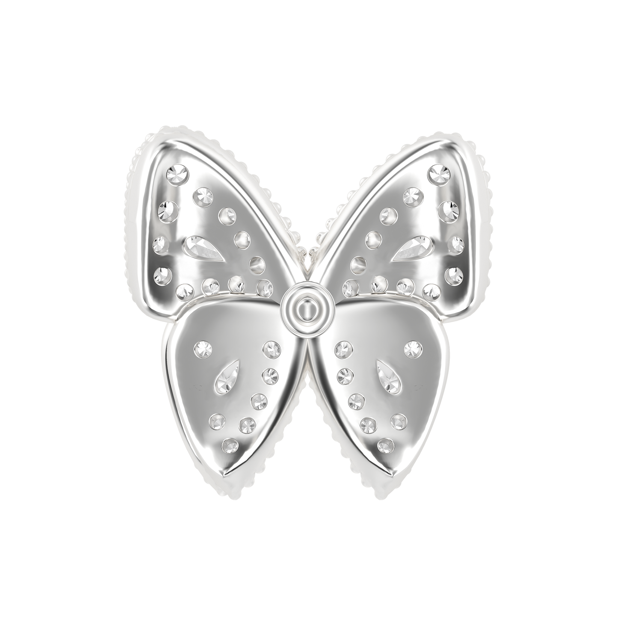 Women's Vivid Clustered Butterfly Stud Earring - Pair