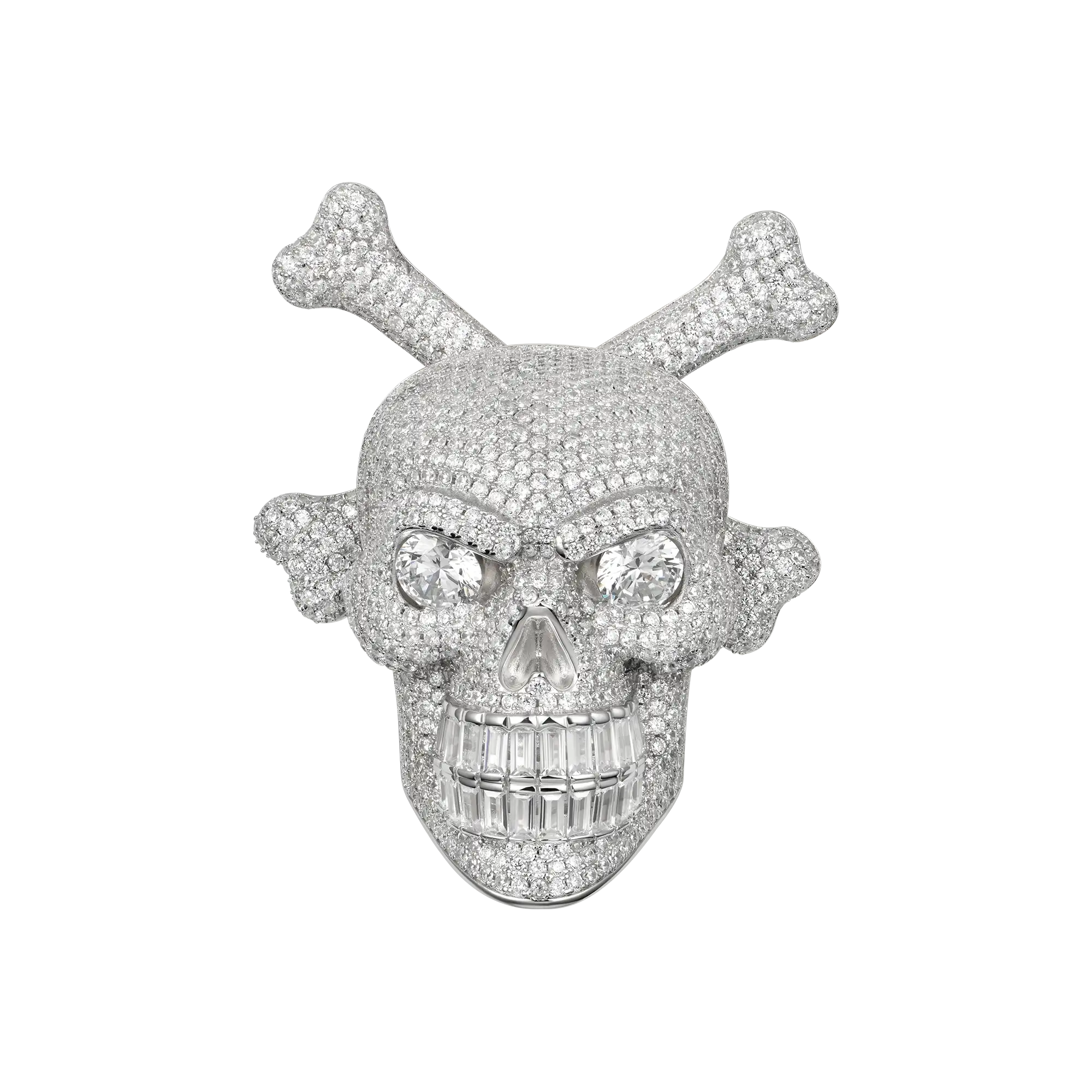 Spinning Skull and Crossbones Pendants