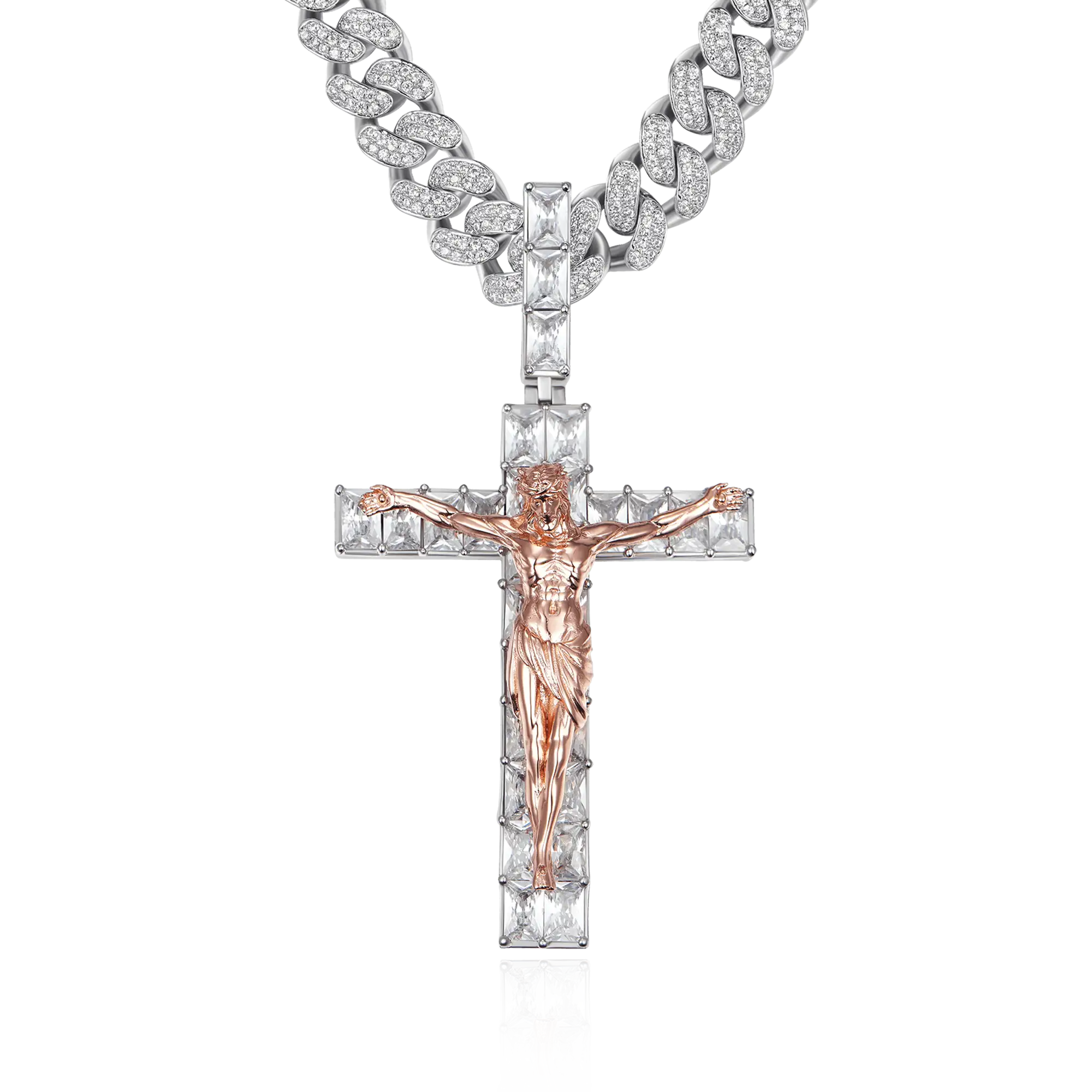 Women's Crucifixion of Jesus Pendant - Medium