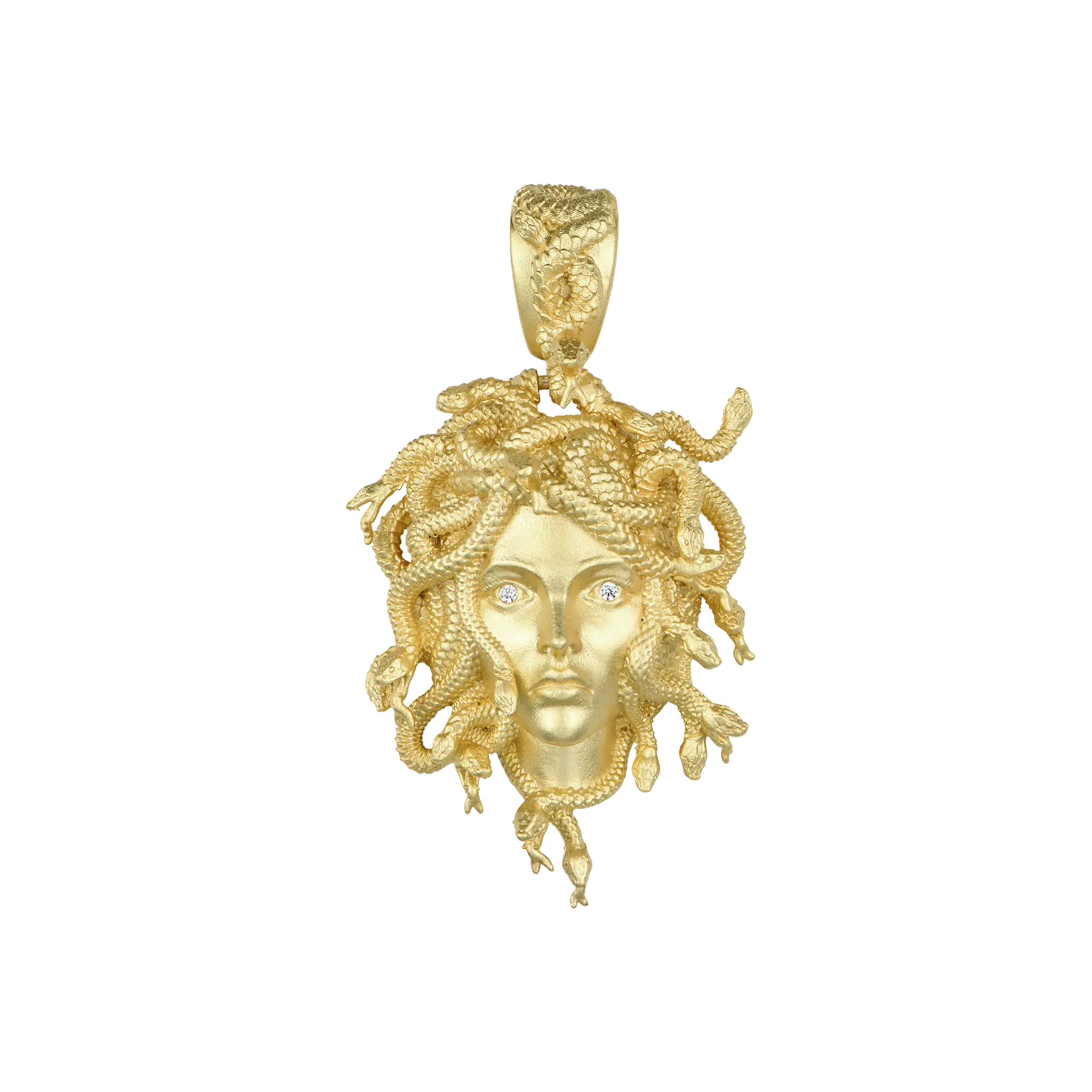 Medusa Statue Pendant