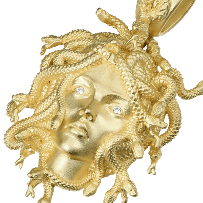 Medusa Statue Pendant