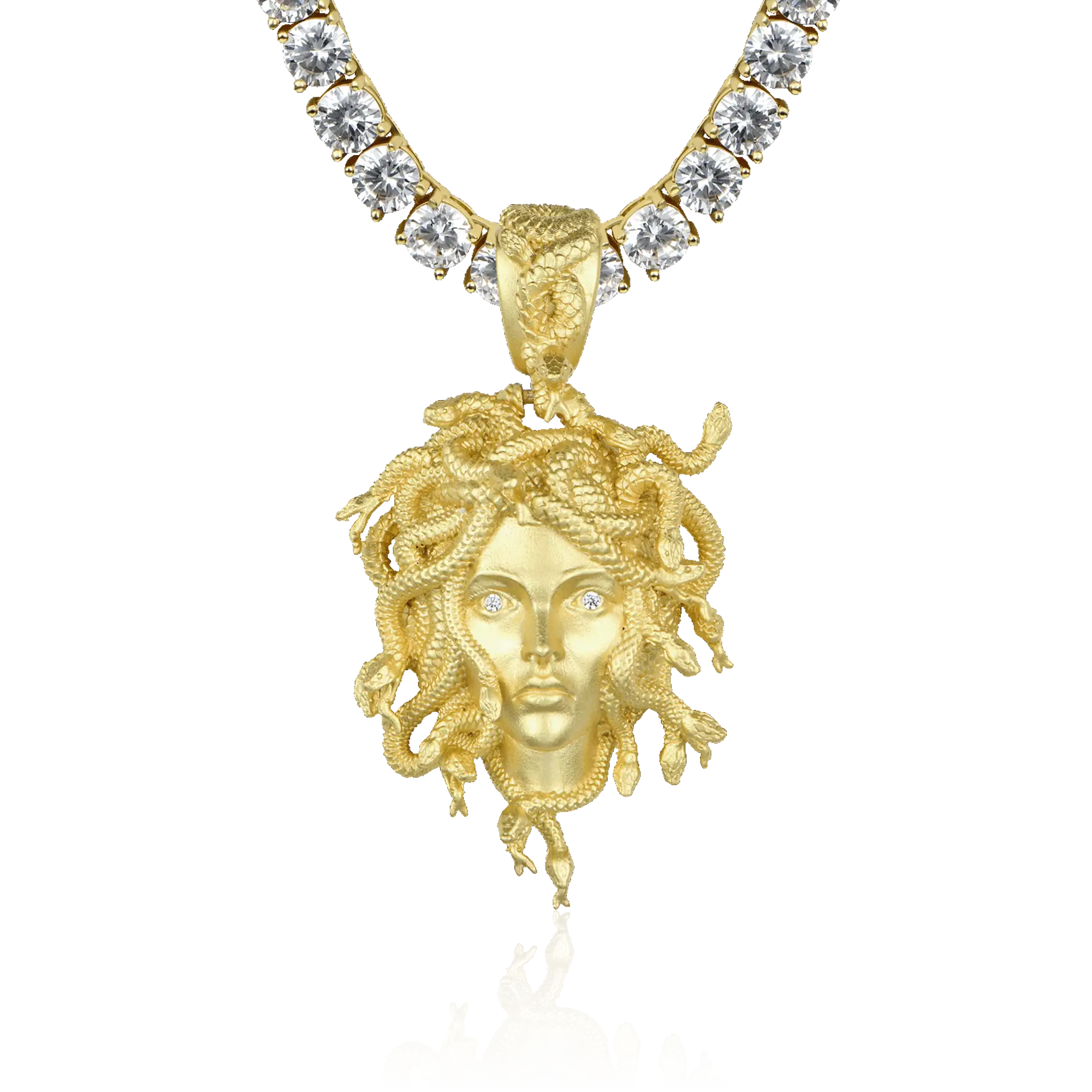 Medusa Statue Pendant