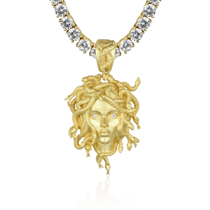 Medusa Statue Pendant