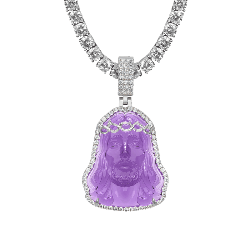 Arcenciel Gospel Jesus Pendant - Lavender - APORRO