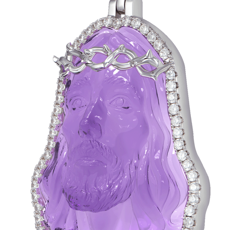 Arcenciel Gospel Jesus Pendant - Lavender - APORRO