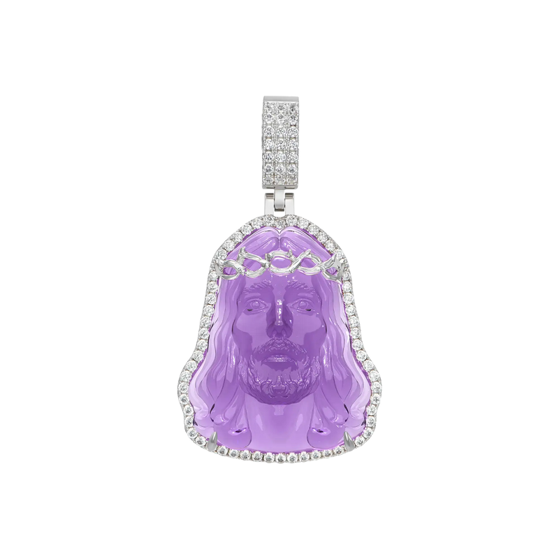 Arcenciel Gospel Jesus Pendant - Lavender - APORRO