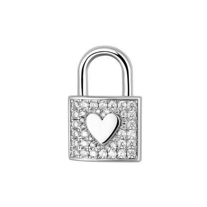 ESSENTIALS Heart Themed Lock Pendant