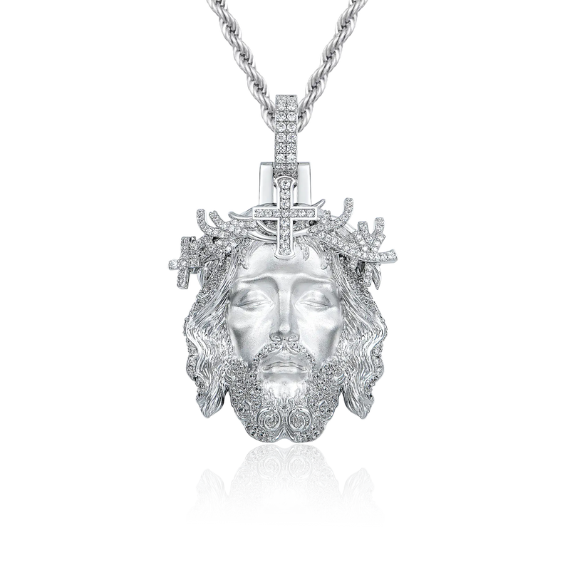 Jesus Piece Iced Pendant - APORRO