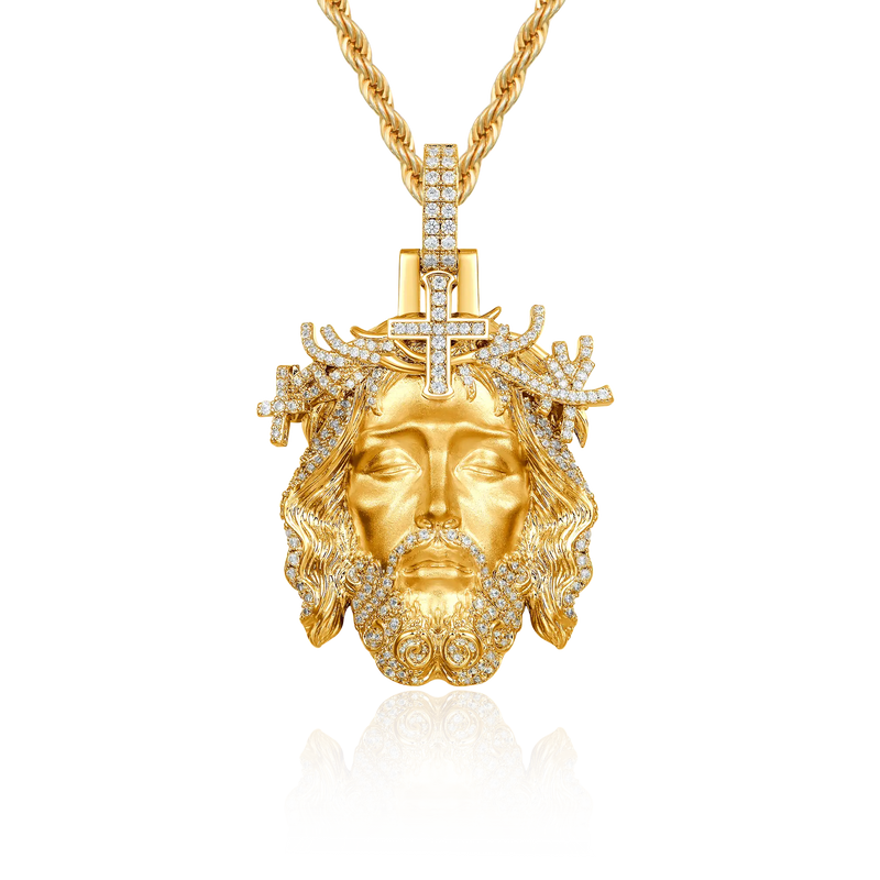 Jesus Piece Iced Pendant - APORRO